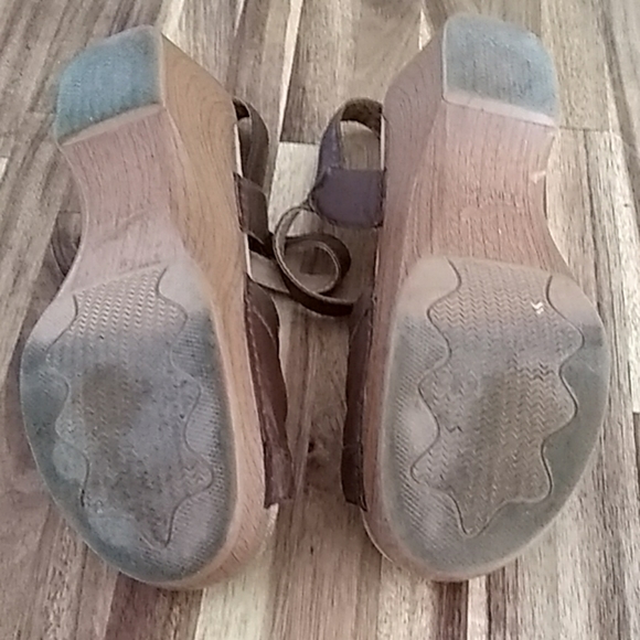 Dansko brown leather sandals - Picture 5 of 8